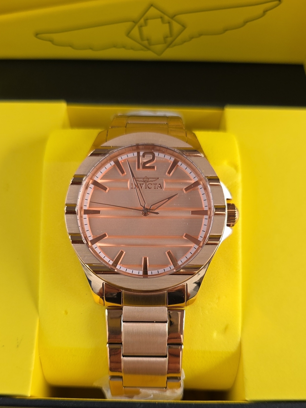 749. Invicta Speedway Linaro Men's Watch - 43mm. Rose Gold (50332)
